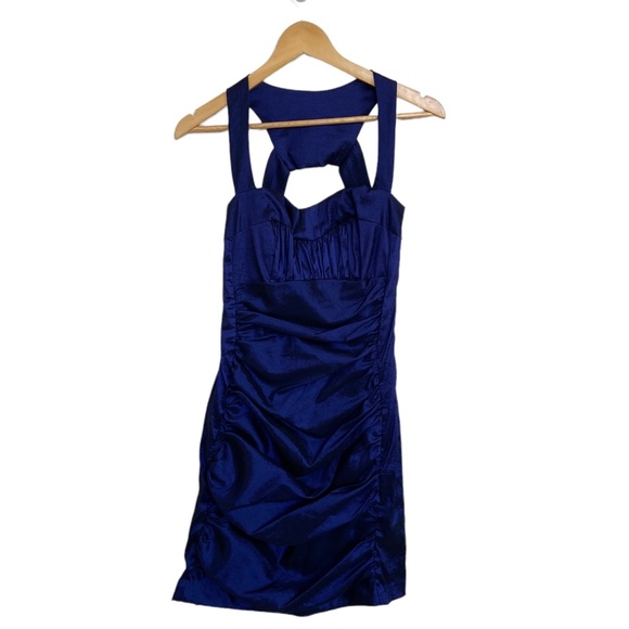 Jessica McClintock Ruched Dress - Picture 1 of 11